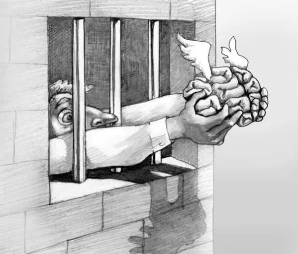 Illustration accompagnant « Libre Penseur » dans sa publication Facebook.