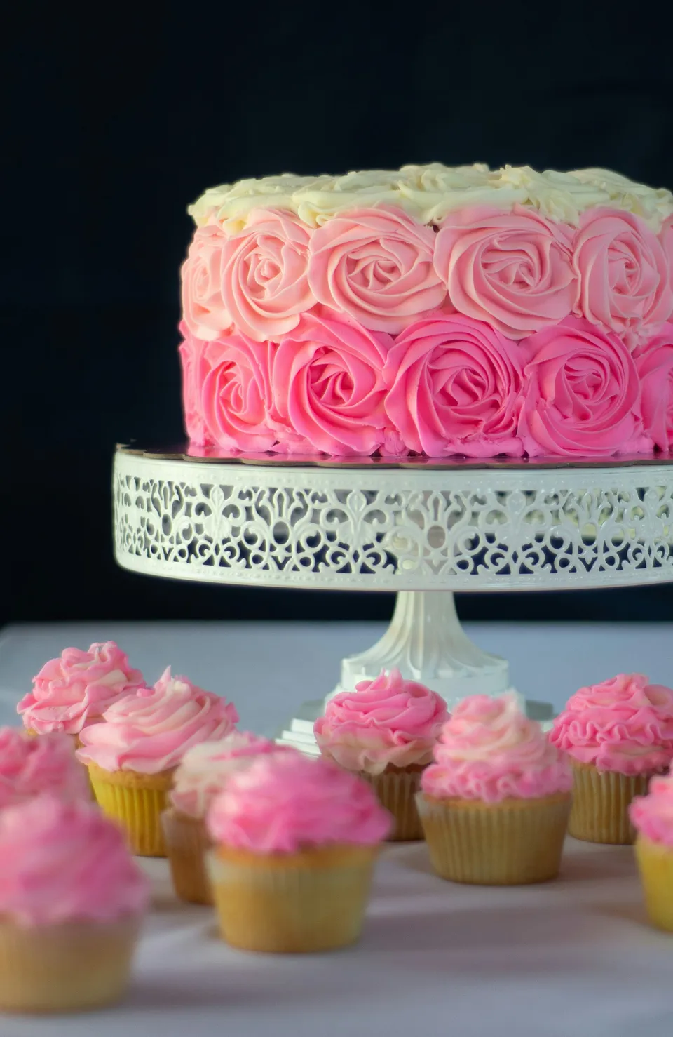 The rosette cake